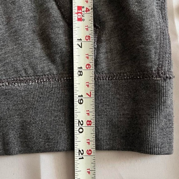 Hollister Gray Zip Hoodie with Newport Beach Patch - Picture 5 of 6